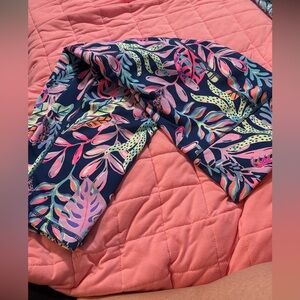 Lilly Pulitzer Colorful Leaf Print Leggings